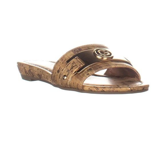 G by GUESS WOMEN’S cork style slip ons  size 8M - Picture 6 of 6